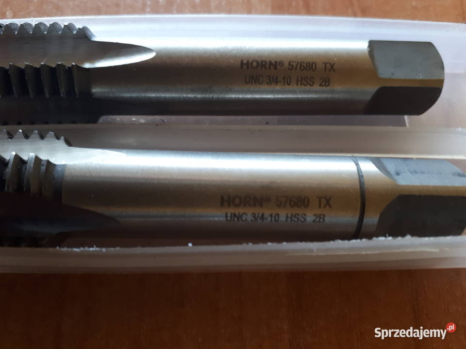 Kpl gwintowników calowych UNC 34 10 HORN 2cz