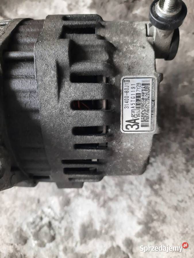 Alternator Suzuki SX4 20 benzyna Rok produkcji 2008 Racławice