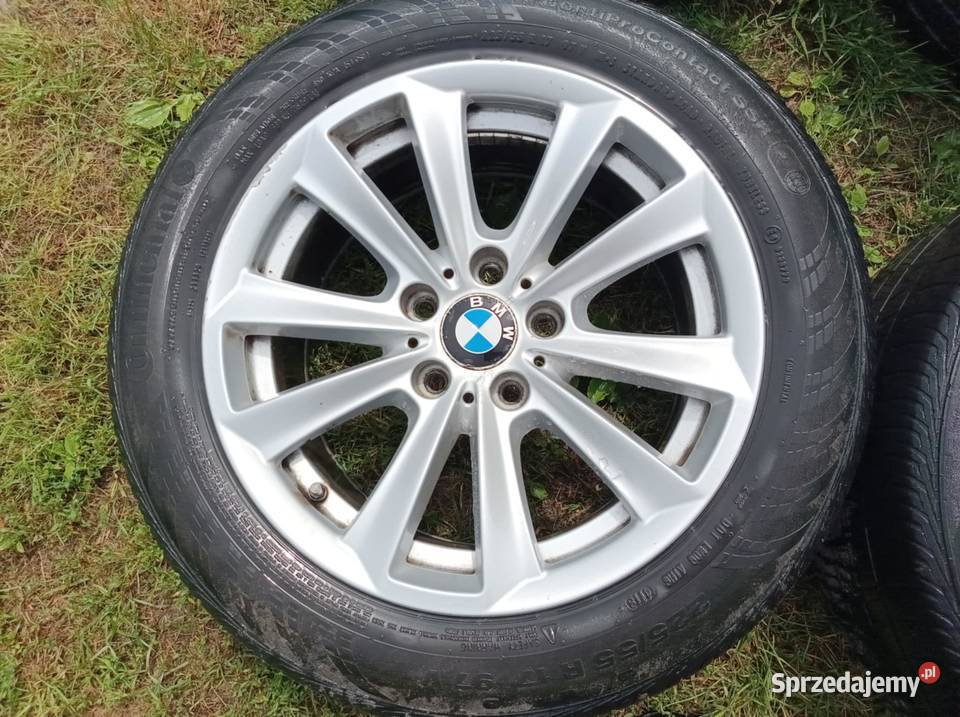 Felgi opony BMW F10 17 oryginał letnie Wołomin