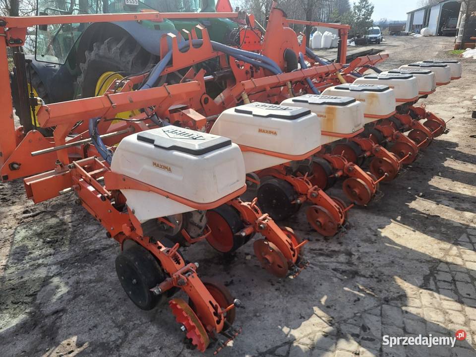 Kuhn maxima 8 kukurydza słonecznik Siewniki i sadzarki lubelskie sprzedam