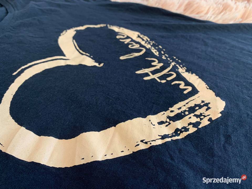 Tshirt koszulka bluzka z krótkim rękawem serce Jasło sprzedam