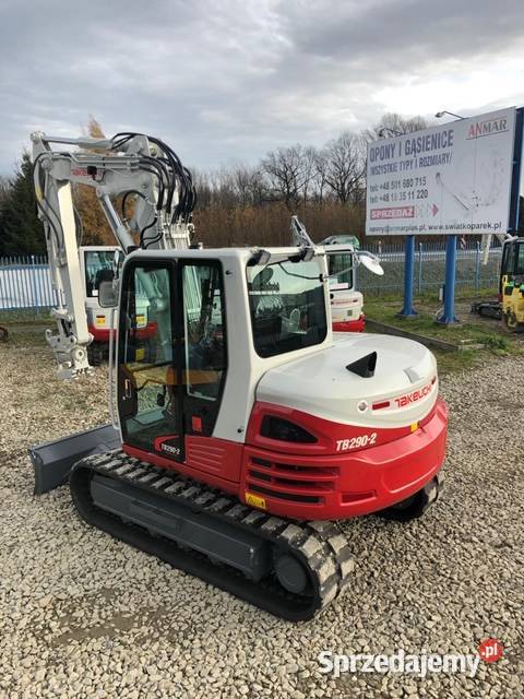 Takeuchi TB2902 CV ramie 3xłamane klima kamera