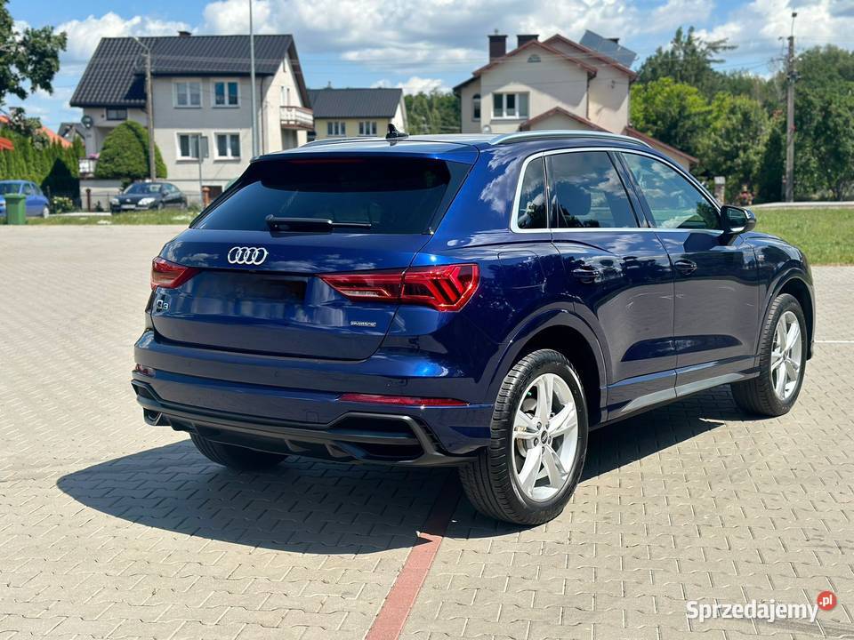 Audi Q3 2021 245 20 TFSI Quattro wielofunkcyjna kierownica Q3 Czerwin