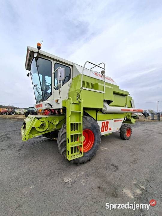 Kombajn zbożowy Claas Dominator 88s heder 39 m nieuszkodzony Łobżenica
