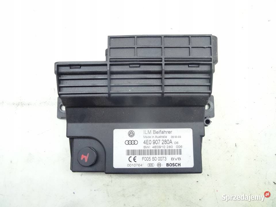 4E0907280A AUDI A8 D3 0307 STEROWNIK MODUŁ Przemęt sprzedam