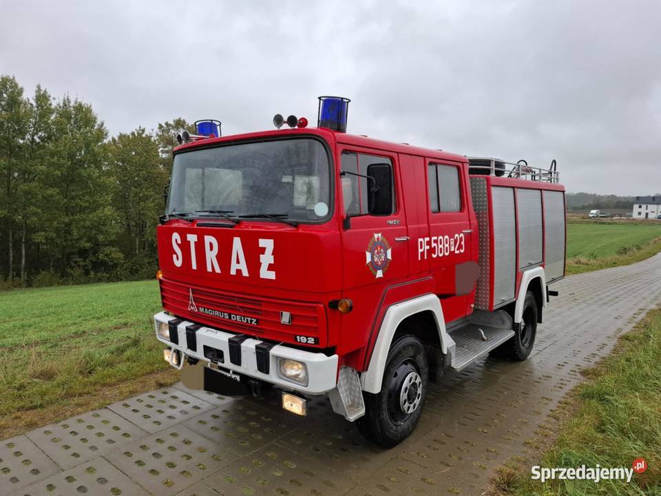 Magirus Deutz 192 4x4 Straż Pożarna pomorskie