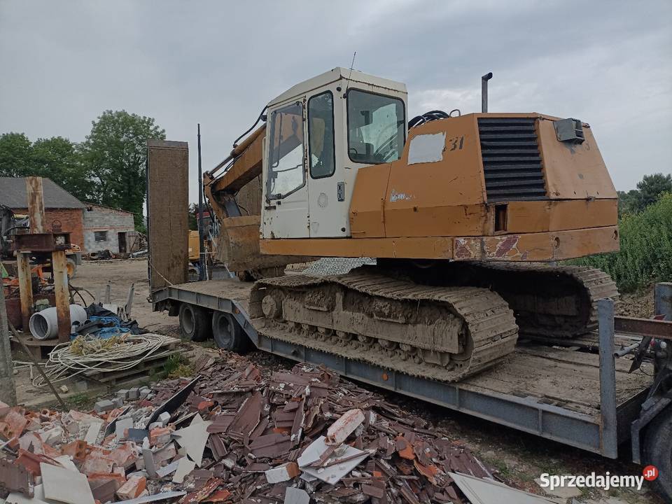 Koparka gąsienicowa Waryński k431 Koparki dolnośląskie Międzybórz