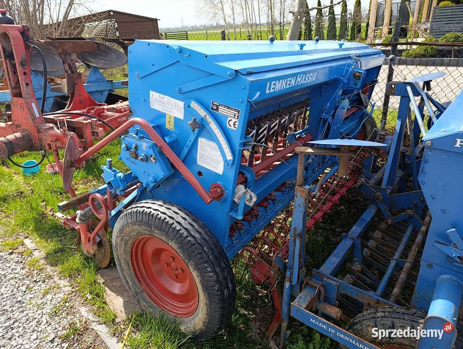 Siewnik zbożowy talerzowy lemken amazone hassia Lemken