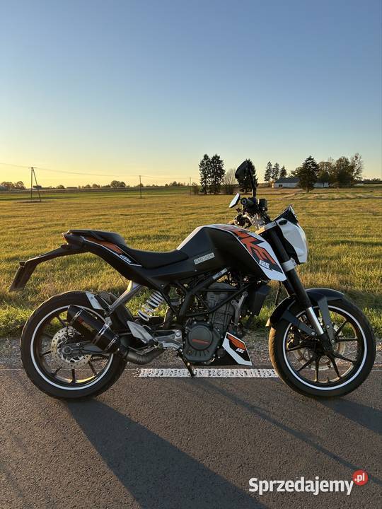 Ktm duke 125 elektryczny starter Wola Zadybska