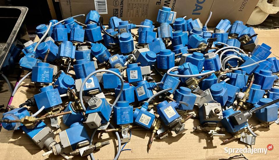 ZAWORY ELEKTROMAGNETYCZNE DANFOSS 80 SZTUK Krępsko