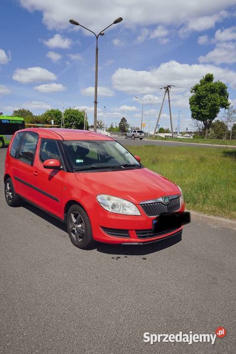SKODA ROOMSTER 16 TDI 105 356 2011r salon Polska Roomster wielkopolskie Budzyń