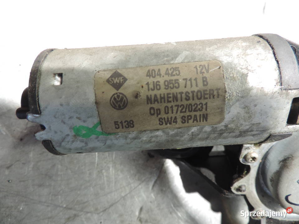 VW GOLF IV HB 5D SILNICZEK WYCIERACZKI TYŁ 4 PIN Nowy Sącz