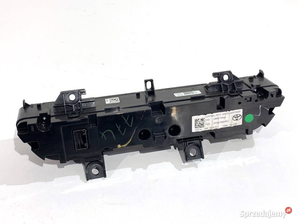 PANEL STEROWANIA NAWIEWU TOYOTA CHR 55900F4040 osobowe Panele sterowania, przełączniki