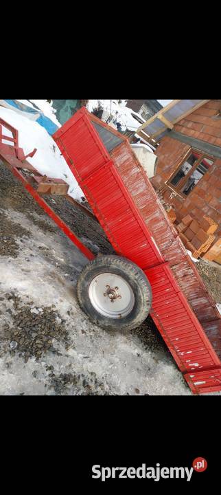 Przyczepa Przyczepka do traktora z kiprem