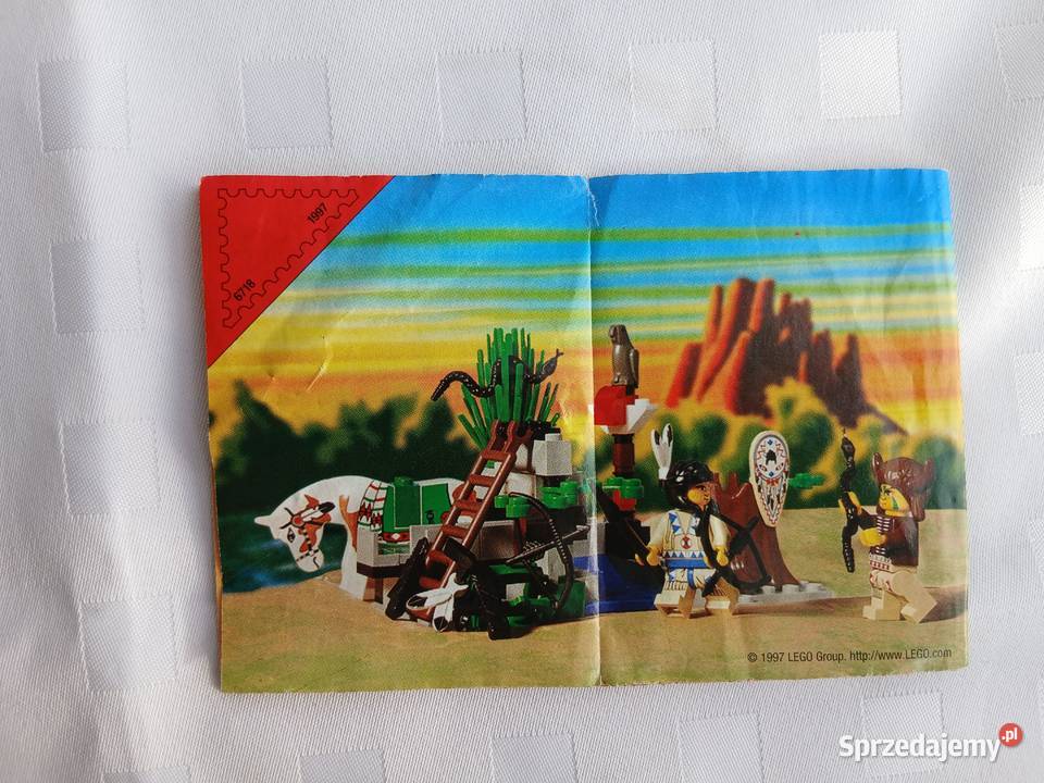6718 LEGO Zestaw Kompletny Instrukcja Szaman Bielsko-Biała