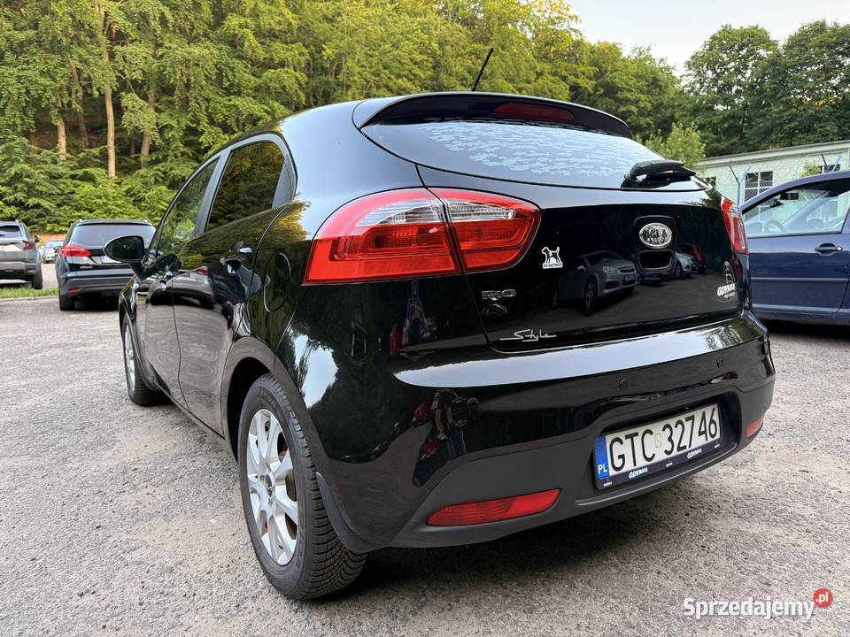 2012 Kia Rio Rok produkcji 2012 pomorskie
