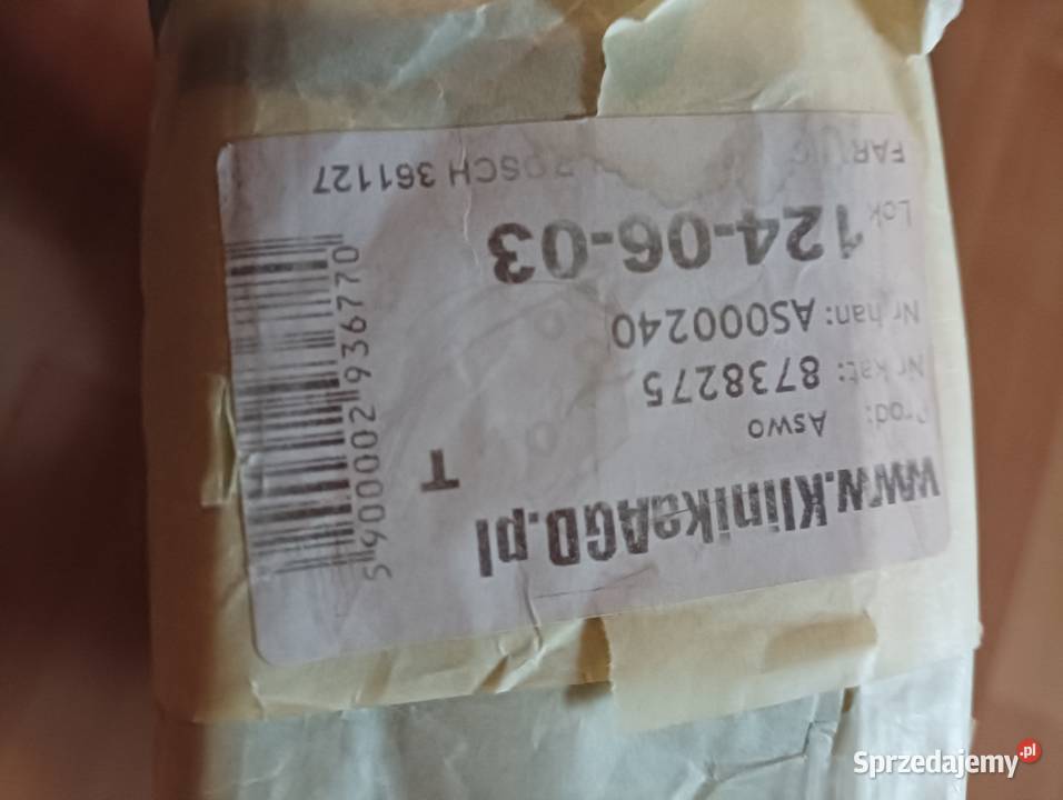 Fartuch ochronny do pralki Bosch WAE 20166 wolnostojące Bieruń