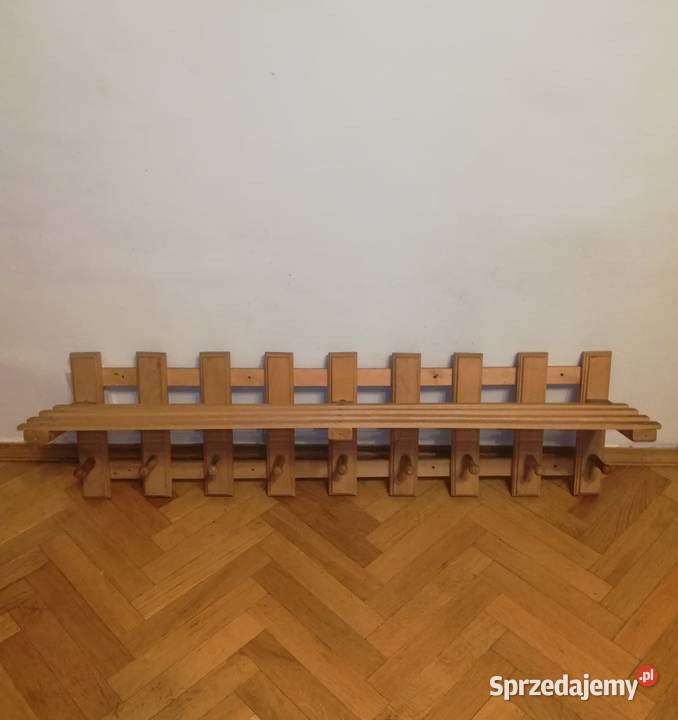 Wieszak na ubrania z półką na Warszawa