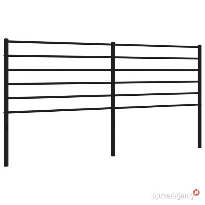 Metalowe wezgłowie czarne 200 WM352357 Warszawa