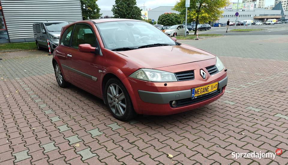 Renault Megane 2 coupe 20 benzyna xenon klima Warszawa