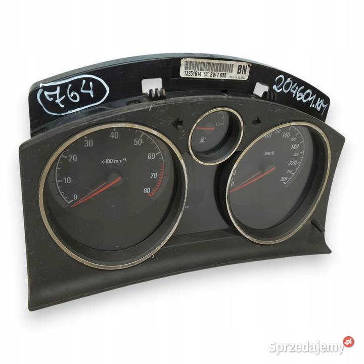 LICZNIK ZEGARY 13251614 BN Opel Astra H Zafira B