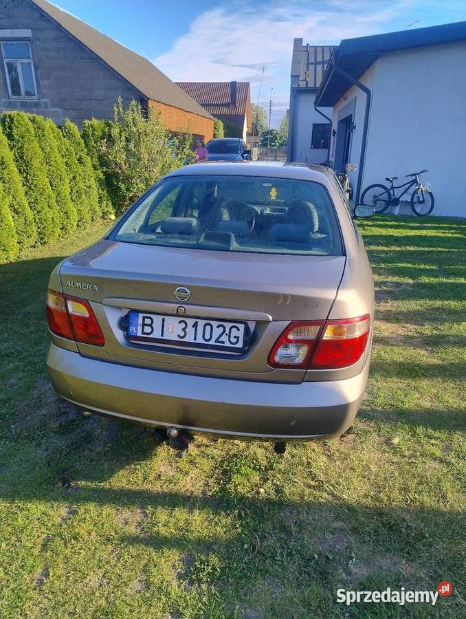 Nissan Almera podlaskie Bielsk Podlaski