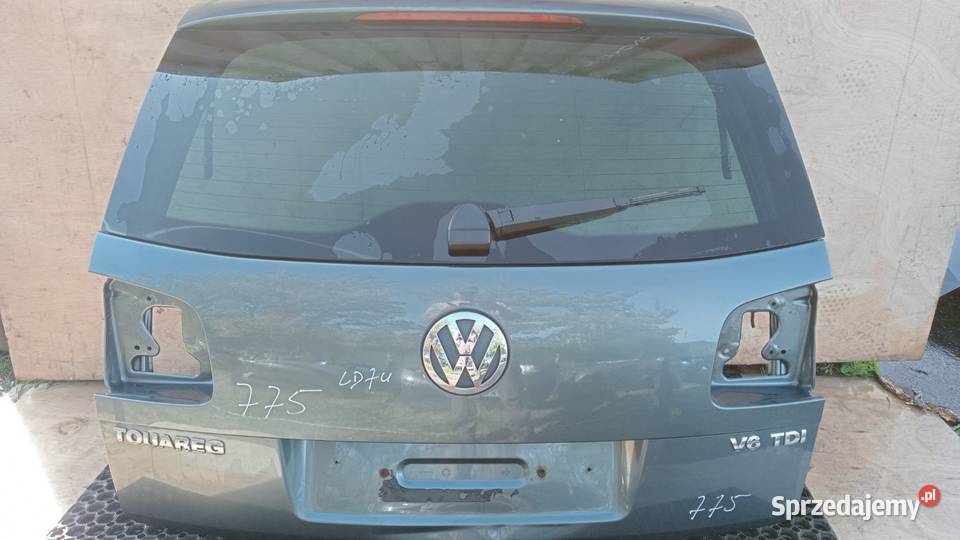 VW TOUAREG 7L KLAPA TYŁ LD7U Zbierkowo