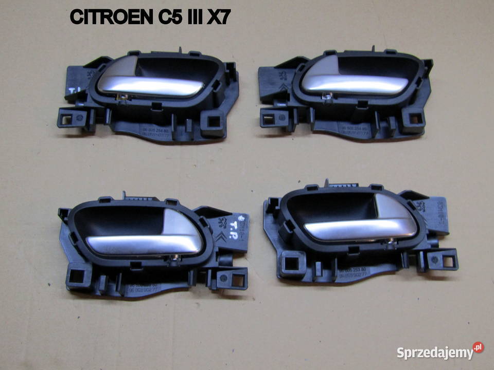 KLAMKA WEWNĘTRZNA CITROEN C5 III X7 9660525380 Mysłaków