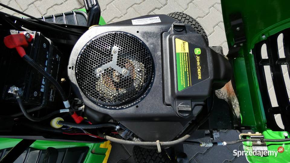 Traktorek kosiarka John Deere X305R Kawasaki 2 Świnice Warckie