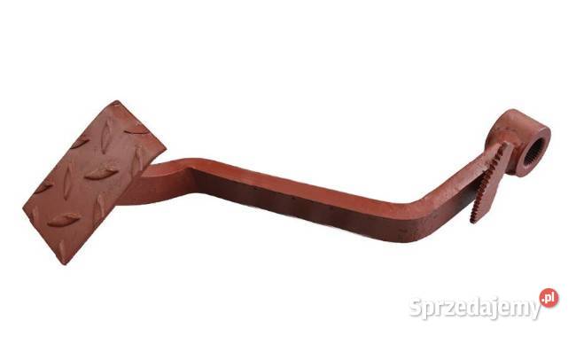 Pedał hamulca lewy z zębatką 42320120 Pozostałe