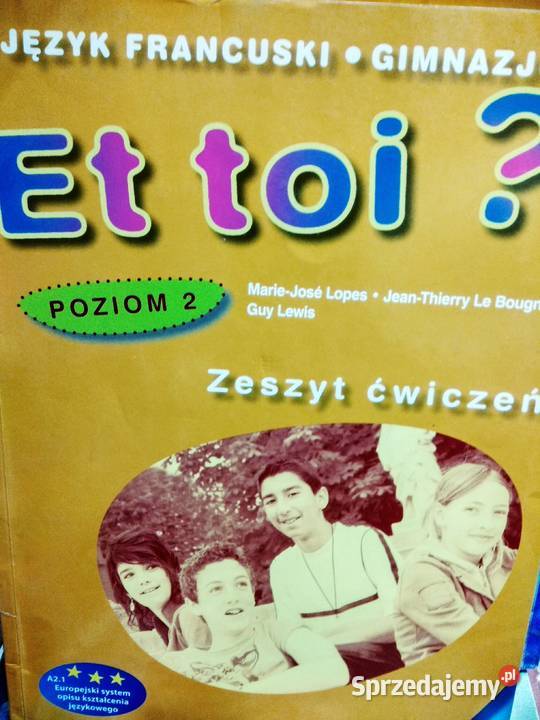 Et toi 2 ćwiczenia używane antykwariat francuski Warszawa