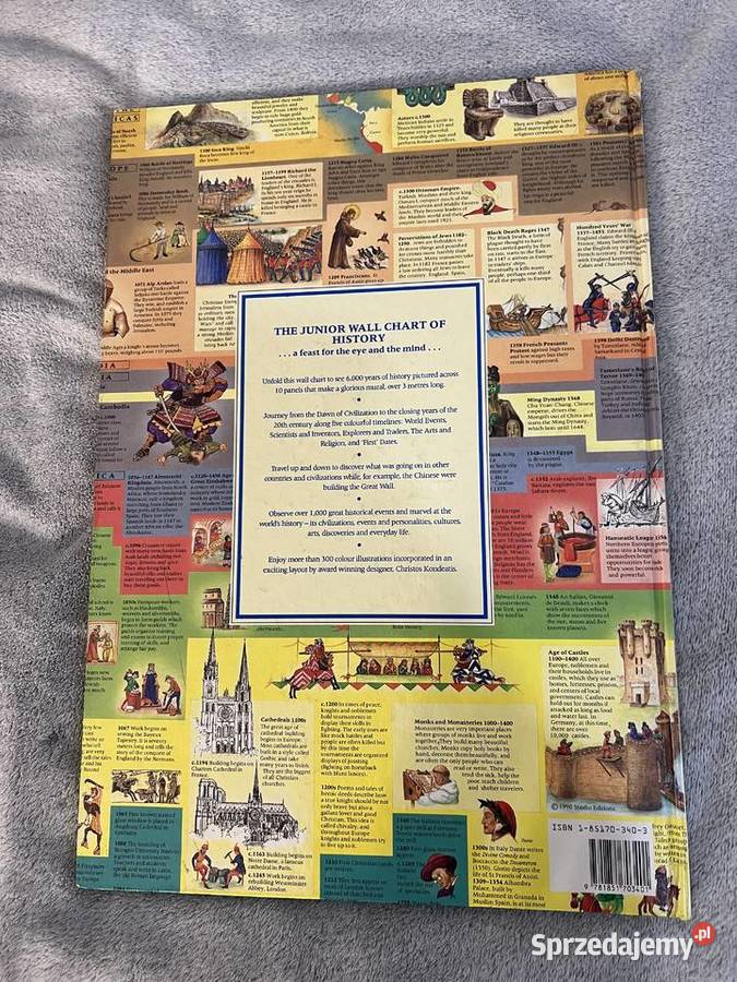 The Junior Wall Chart of History from earliest Jasło sprzedam