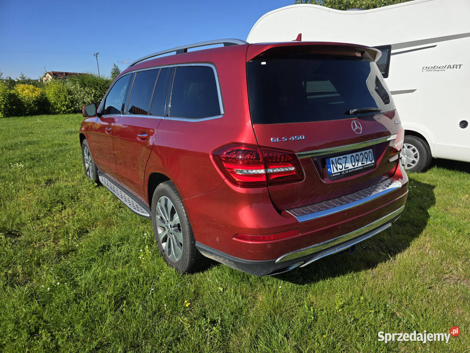 Samochód MERCEDESBENZ GLS 450 4MATIC 7os 2019 r Szczytno