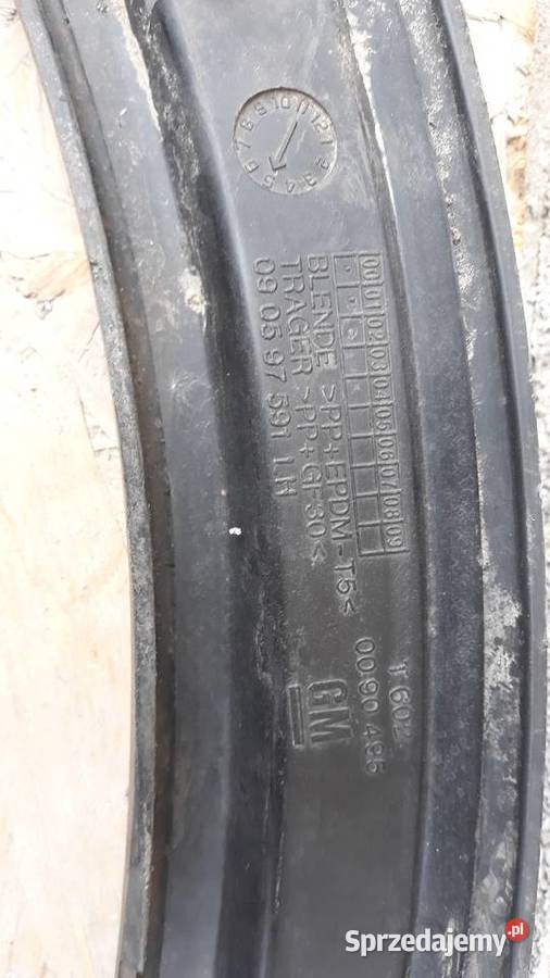 OPEL ZAFIRA A LISTWA BŁOTNIKA LEWA PRAWA PRZÓD Międzychód