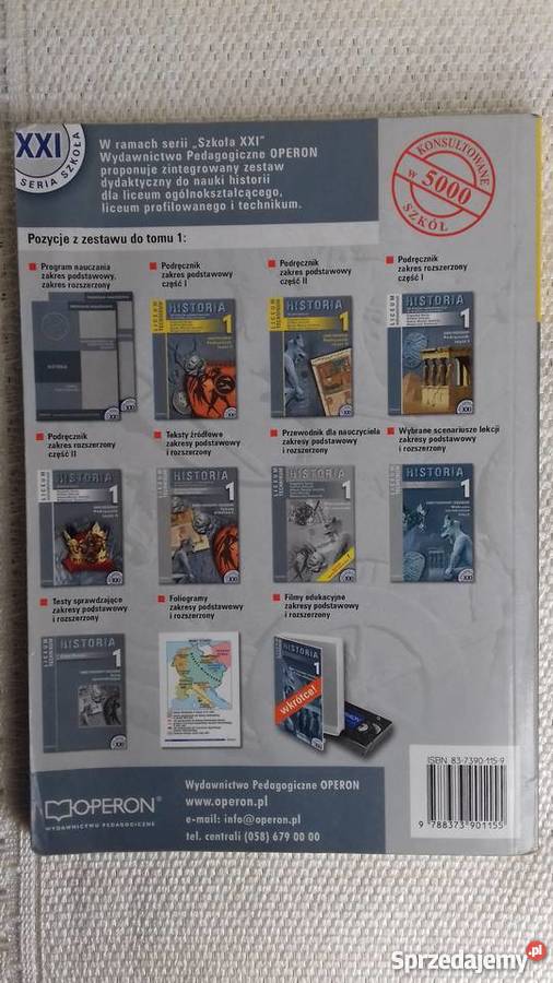 Historia dziejów najdawniejszych do schyłku Rok wydania 2004 Podręczniki Małkinia Górna sprzedam