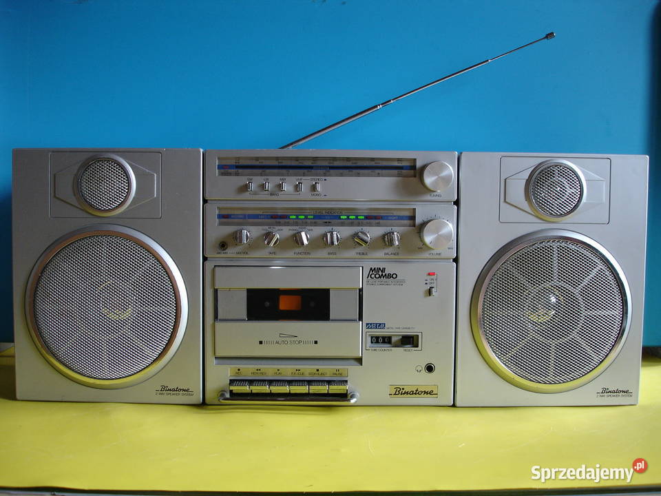 Radiomagnetofon BIATONE Mini Combo Antyki, Sztuka, Kolekcje lubuskie Zielona Góra sprzedam