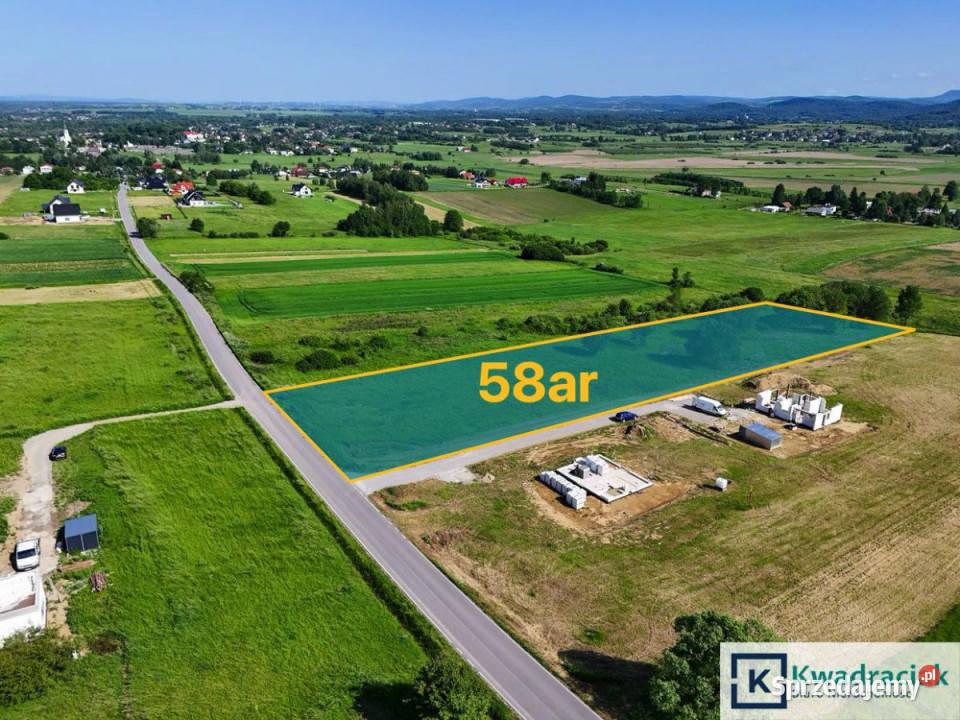 Grunt sprzedam 5800m2 Zręcin