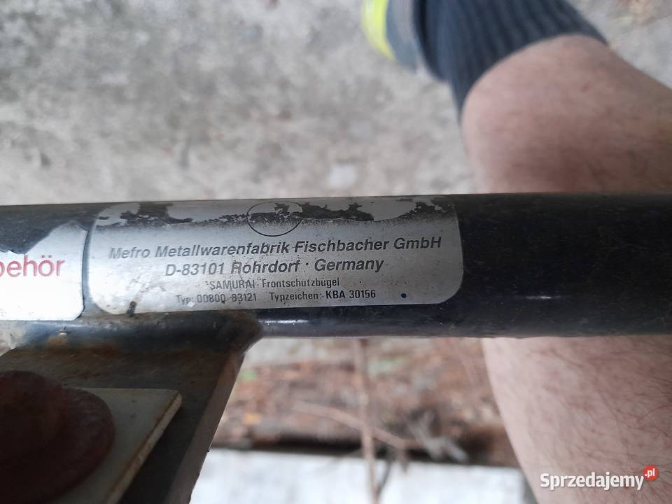 Orurowanie Kangur Suzuki Samurai kujawsko-pomorskie sprzedam