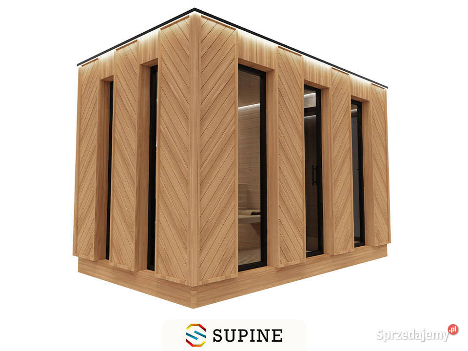 Sauna ogrodowa Berg 390 x 230 Bielsko-Biała
