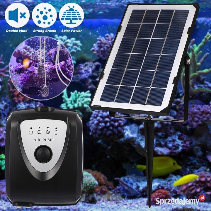 Napowietrzacz solar240l35WPompa tlenuOczko Baseny i oczka wodne Łódź