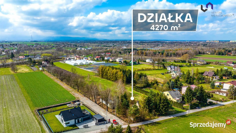 Grunt Kaniów Sosnowicka 4270m2