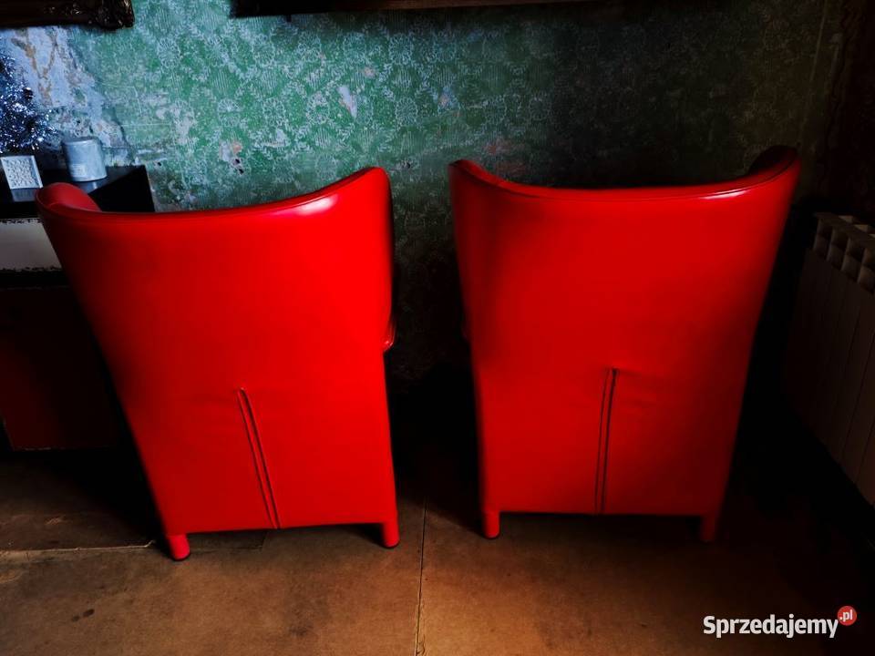 Super wygodne dwa fotele uszak firmy Wittmann z sprzedam