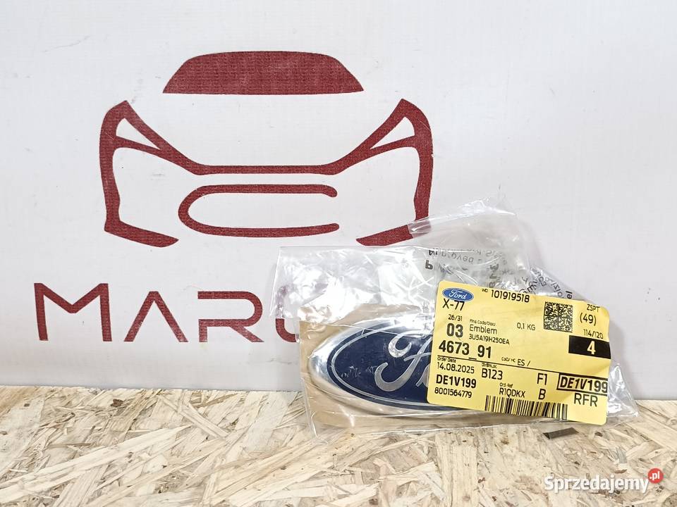 FORD TRANSIT FIESTA MONDEO ZNACZEK LOGO EMBLEMAT Pleszew