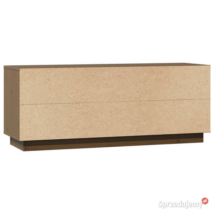 Szafka pod TV miodowy brąz 1105x35x44 lite Dom i Ogród Warszawa
