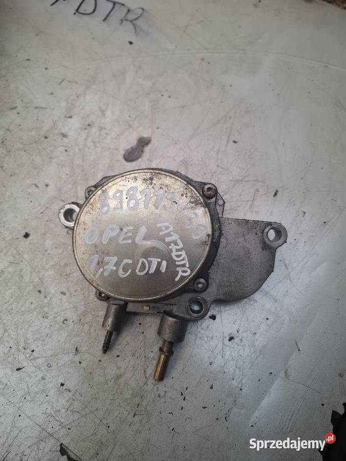 OPEL ASTRA J 17CDTI Z17DTR vacum pompa a17dtr Pompy podciśnieniowe Kielce