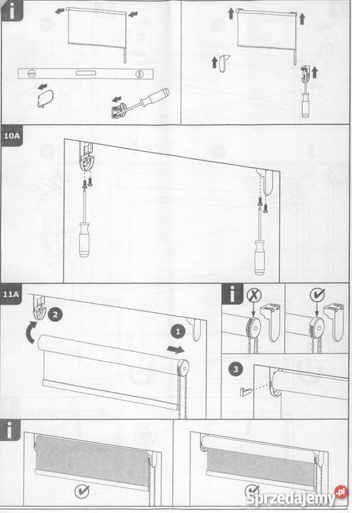 Nowe rolety 180x170 szare zaciemniające do okien Giżycko sprzedam