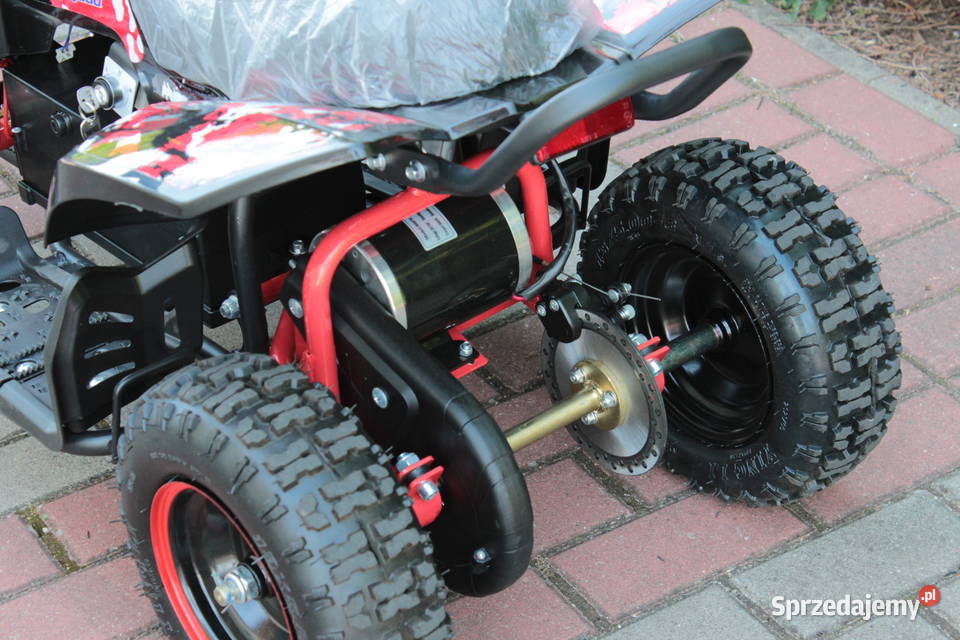 Quad ELEKTRYCZNY 800W szybki zwinny zamiana raty Goleniów