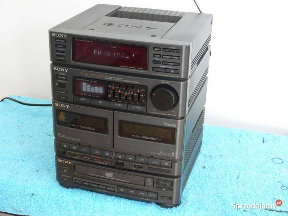 Wieża Sony HCDH77 Mocna WYSYŁKA 80