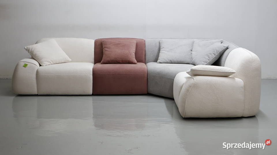 TDŁ PUZZLE nowoczesny narożnik MODUŁOWE sofy Poznań