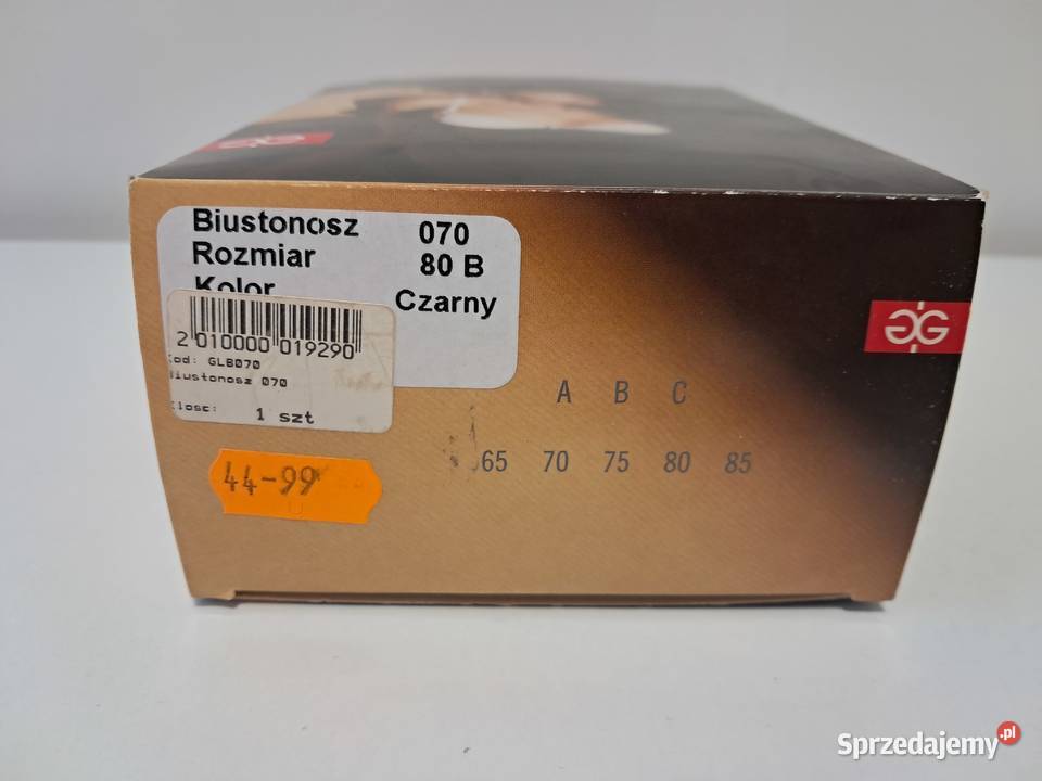 Biustonosz czarny B 80 do sprzedania małopolskie